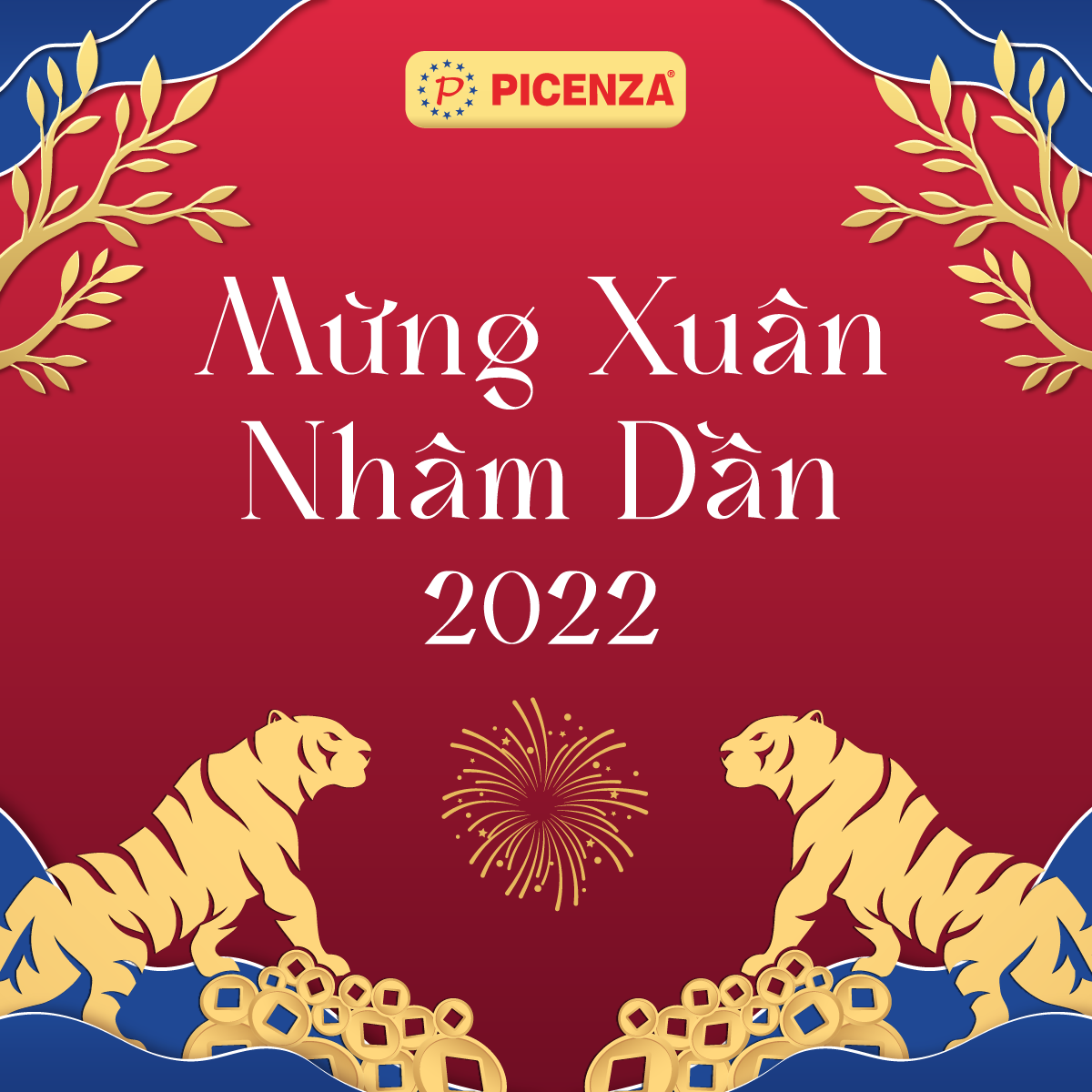 Picenza chúc mừng năm mới 2022