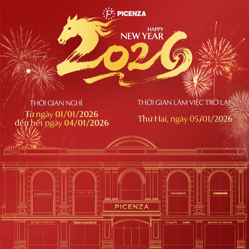 Tập đoàn Picenza Việt Nam thông báo lịch nghỉ tết dương lịch 2026