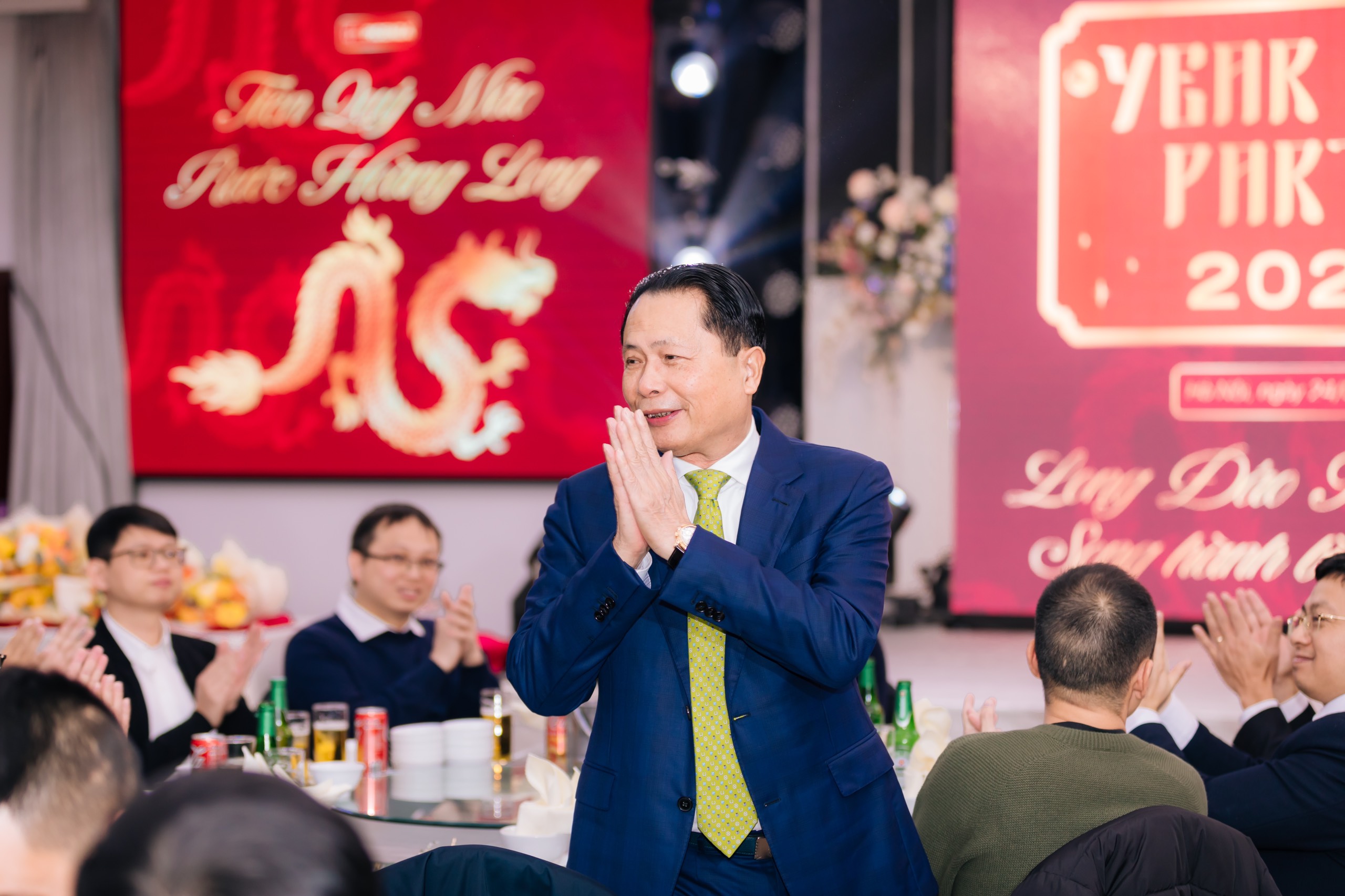 Ông Nguyễn Văn Hùng – Chủ tịch HĐQT, Tổng Giám đốc Công ty CP Tập đoàn Picenza Việt Nam tham dự buổi Tiệc tất niên 2023