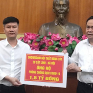 Tập đoàn Picenza ủng hộ 1,5 tỷ đồng tới quỹ phòng chống dịch covid-19