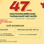 Picenza Việt Nam thông báo lịch nghỉ lễ 30/04 và Quốc tế lao động 1/5