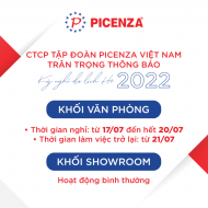 Thông báo nghỉ du lich hè 2022 công ty Picenza Việt Nam