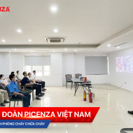 Tập đoàn Picenza Việt Nam tập huấn phòng cháy chữa cháy